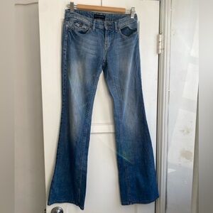 Y2K Banana Republic Low Rise Bootcut patch pocket Jeans